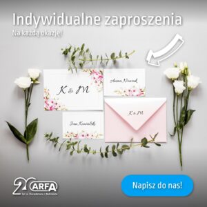 Read more about the article Zaproszenia i winietki