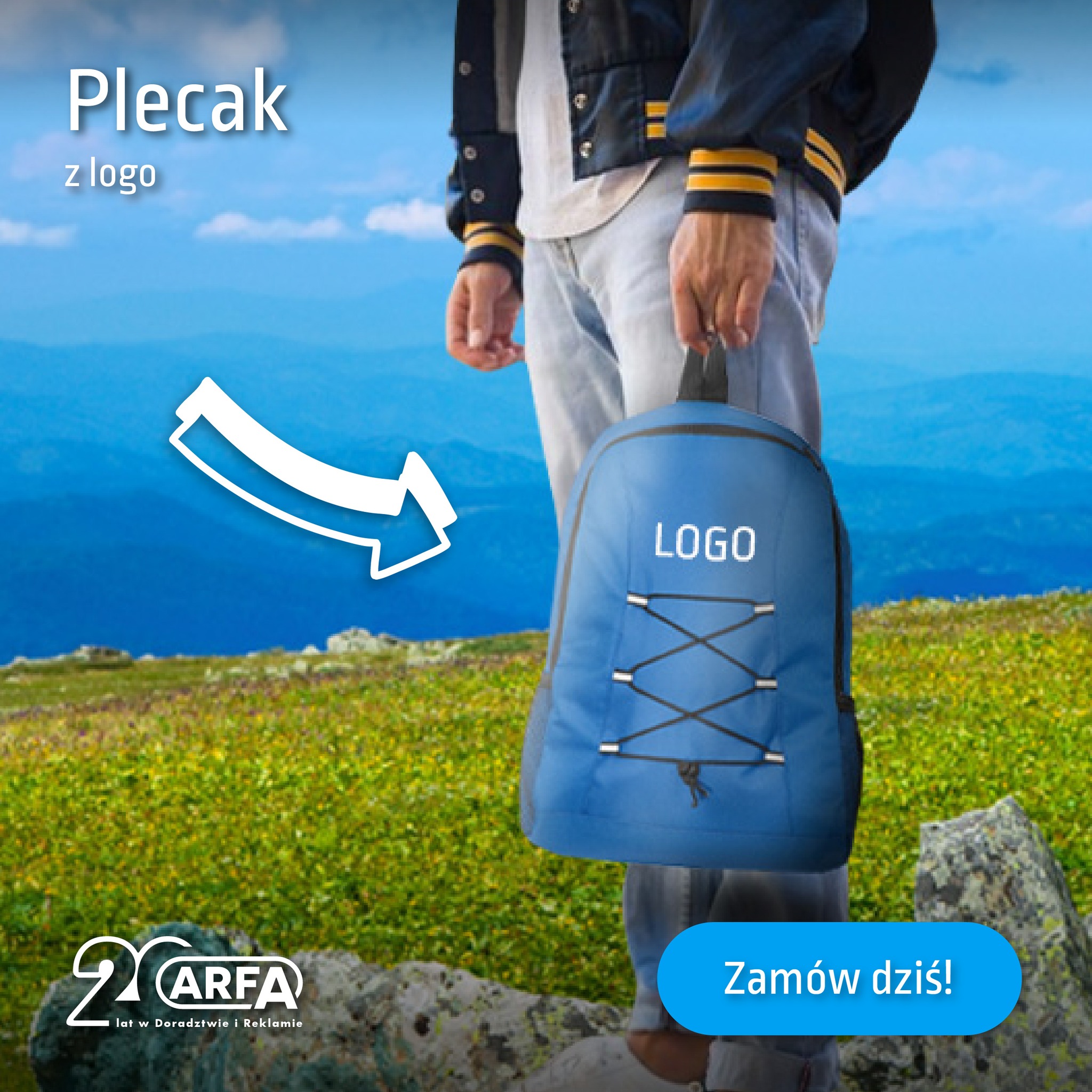 You are currently viewing Plecak z logo