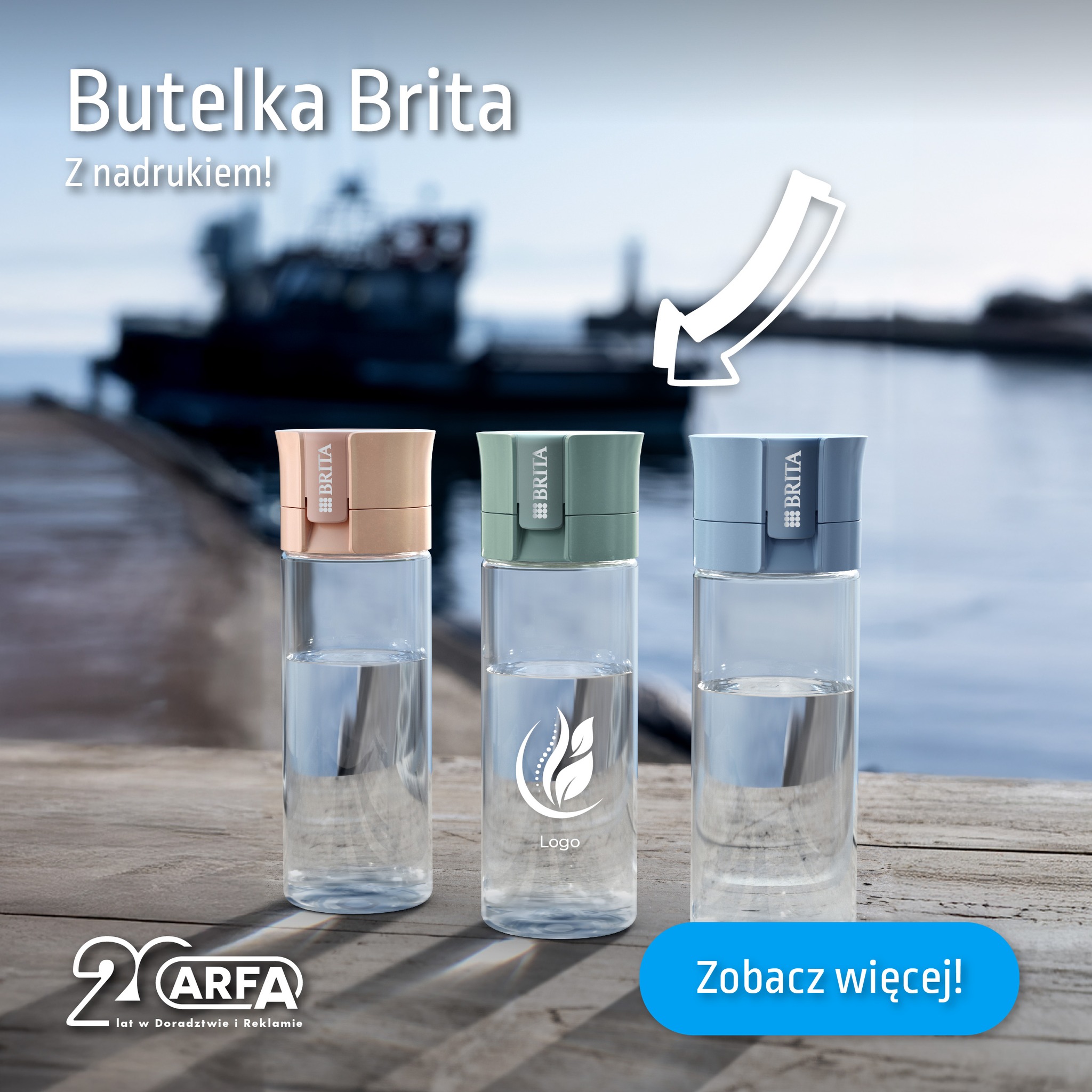 You are currently viewing Butelka Brita z nadrukiem